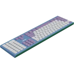 Клавиатура + Мышь Acer OCC200 фиолетовый/зеленый 