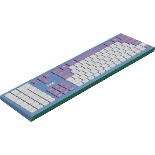Клавиатура + Мышь Acer OCC200 фиолетовый/зеленый