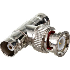 В/н Переходник BNC штекер - 2 гнезда BNC