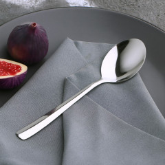 Ложка столовая, Доляна «Нью Гастро», h=19,5 см, 1 шт.(2431187)