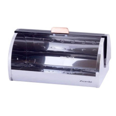 Хлебница Kamille 1114, 38,5х25,5х18,5 см, сталь/пластик (332774)