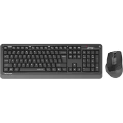 Клавиатура + Мышь A4Tech Fstyler FGS1035Q черный/серый  