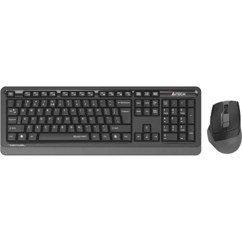 Клавиатура + Мышь A4Tech Fstyler FGS1035Q черный/серый  