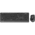 Клавиатура + Мышь A4Tech Fstyler FGS1035Q черный/серый  