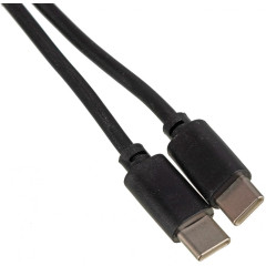 Кабель USB 2.0 Type C- Type C 3 м NoName черный
