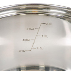 Кастрюля Daniks, DNN3, нерж., 2.7 л. (SD-A17-18)(355347)