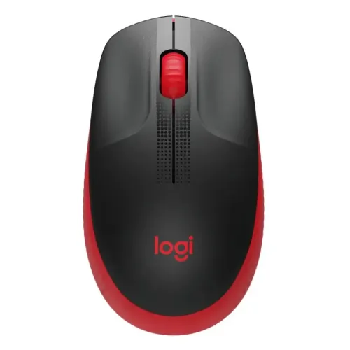 Мышь Logitech M190 красный/черный