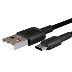 Кабель USB 2.0 A вилка - Type C 2 м More choice K14a Black