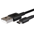 Кабель USB 2.0 A вилка - Type C 2 м More choice K14a Black