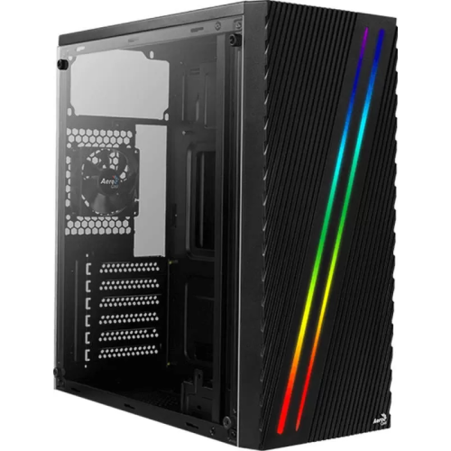 Корпус Aerocool Streak-A-BK-v1 ATX 1x80mm 2xUSB2.0 1xUSB3.0 audio