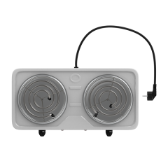 Настольная электроплита MAXVI HE201 белая (тен 2)