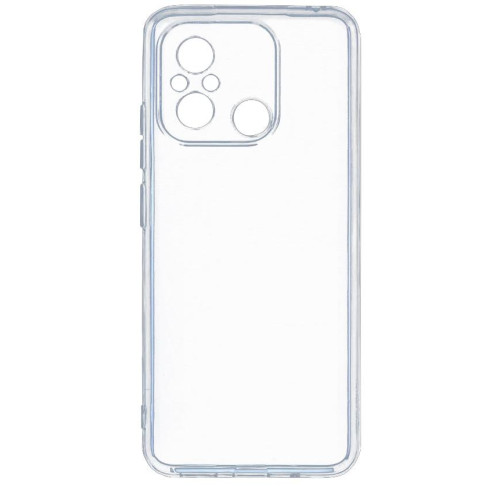 Бампер Xiaomi Redmi 12C/11A прозрачный защита камеры