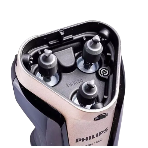 Бритва PHILIPS S-1020 золотой/черный