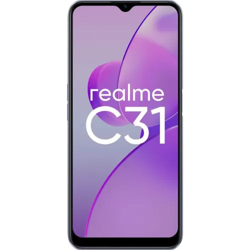 Сотовый телефон REALME C31 64Gb серебристый