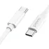 Кабель USB 3.0 Type-C - Type-C 1 м Pero DC-08 белый (*2)