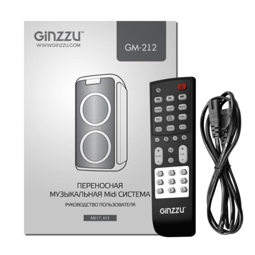 Акустика портативная GINZZU GM-212