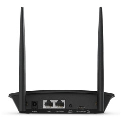 Маршрутизатор TP-LINK TL-MR100 N300 10/100BASE-TX/4G cat.4 черный