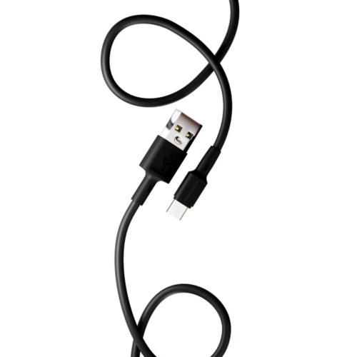 Кабель USB 2.0 A вилка - Type C 2 м More choice K14a Black