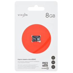 Карта micro-SD 8GB Vixion Class 10
