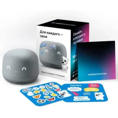 Умная колонка VK Капсула Нео серый