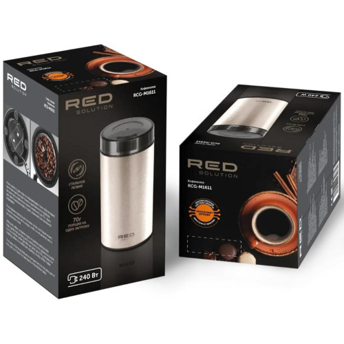 Кофемолка RED Solution RCG-M1611 бежевый