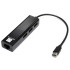 Сетевая карта 5BITES UA3C-45-09BK USB3.1/3*USB2.0/RJ45 100MB/BLACK