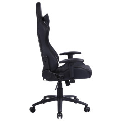 Кресло игровое Cactus CS-CHR-0099BL черный эко.кожа
