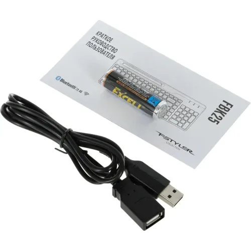 Клавиатура A4Tech Fstyler FBK25 черный/серый