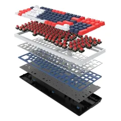 Клавиатура A4 Bloody S98 Sports Navy BLMS Plus LED