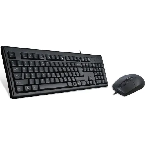 Клавиатура + Мышь A4Tech KRS-8372 клав:черный мышь:черный USB