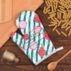 Прихватка-варежка Доляна «Папайя», текстиль, 26х16 см (6491107)