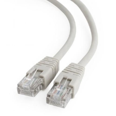 Кабель RJ-45 10 м Cablexpert UTP PP12-10M серый
