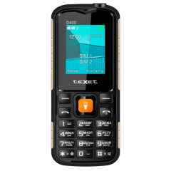 Сотовый телефон TEXET TM-D400 черный