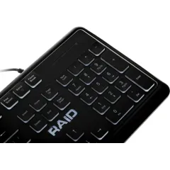 Клавиатура Defender RAID GK-778DL RU LED черный (45778) 