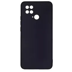 Бампер Xiaomi Poco C40 4G ZIBELINO Soft Matte черный с микрофиброй