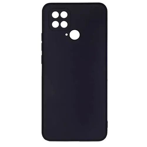 Бампер Xiaomi Poco C40 4G ZIBELINO Soft Matte черный с микрофиброй