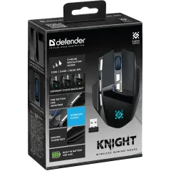Мышь Defender Knight GM-885 черный (*5)