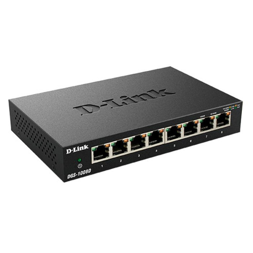 Коммутатор D-Link DGS-1008D/J3A