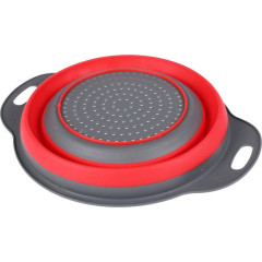 Дуршлаг BRADEX TK 0349 складной, красный, 2,4 л.