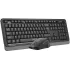 Клавиатура + Мышь A4Tech Fstyler FGS1035Q черный/серый  