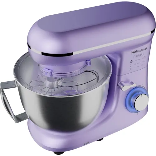Миксер планетарный Weissgauff WSM 131 PML Prime Chef сиреневый