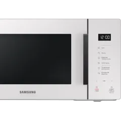 Микроволновая печь SAMSUNG MG-23T5018AE/BW, гриль, 23 л., белая (С)