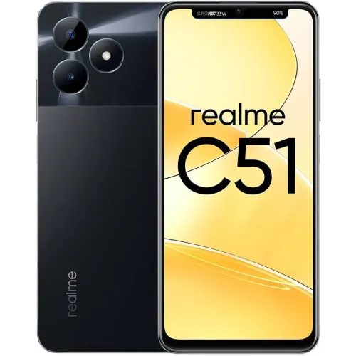 Сотовый телефон REALME C51 4/128Gb черный