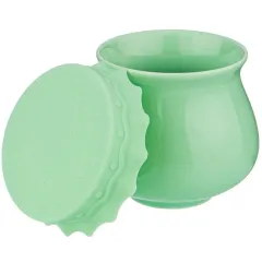 Банка д/меда Lefard, Времена года, фарфор., с крышкой, 300мл, мятная, 359-771