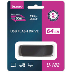 Карта USB3.0 64 GB OLMIO U-182