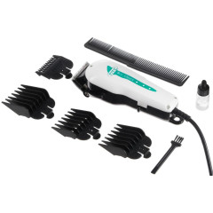 Машинка для стрижки HTC CT-7109 белая (сет)