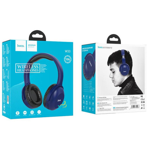 Гарнитура Bluetooth HOCO W33 Blue