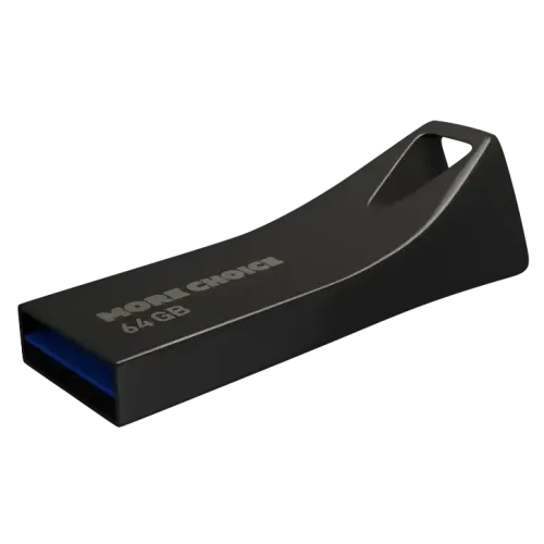 Карта USB3.0 64 GB More Choice MF64m металл Black