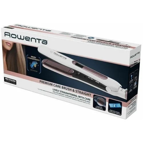 Щипцы-распрямители ROWENTA SF7510F0 белые