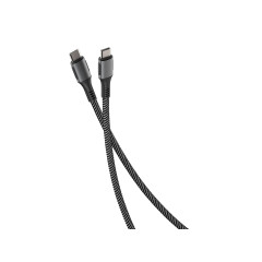 Кабель USB 3.0 Type C - Type C 1.2 м 3.3A Olmio черный